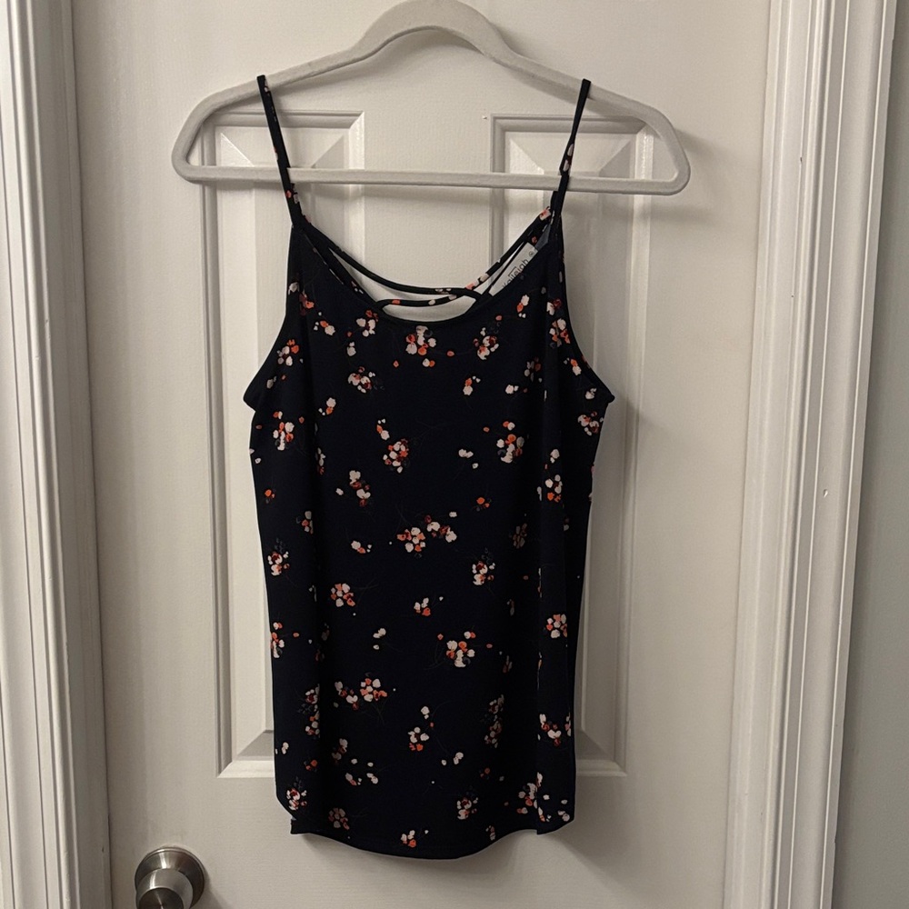 Kaileigh Midnight Blue Floral Camisole